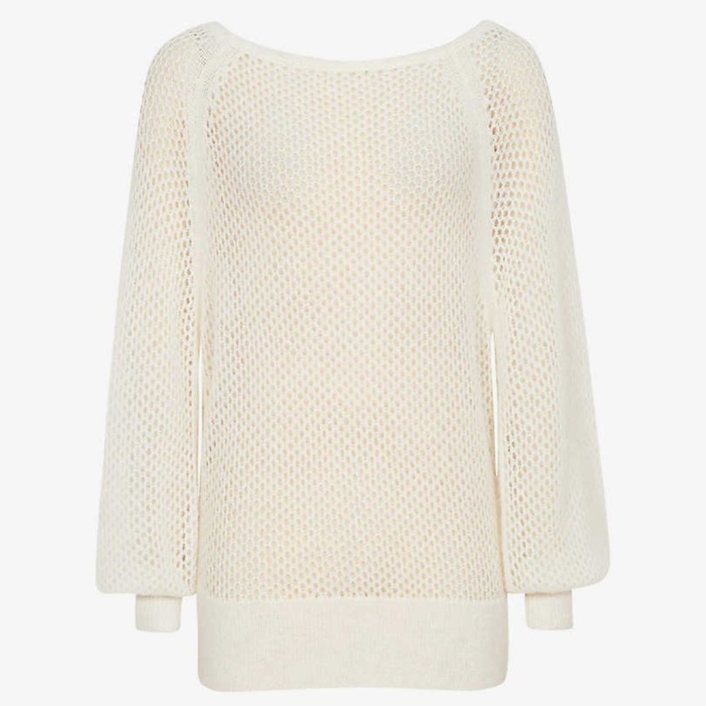 REISS Laurie wool blend sweater